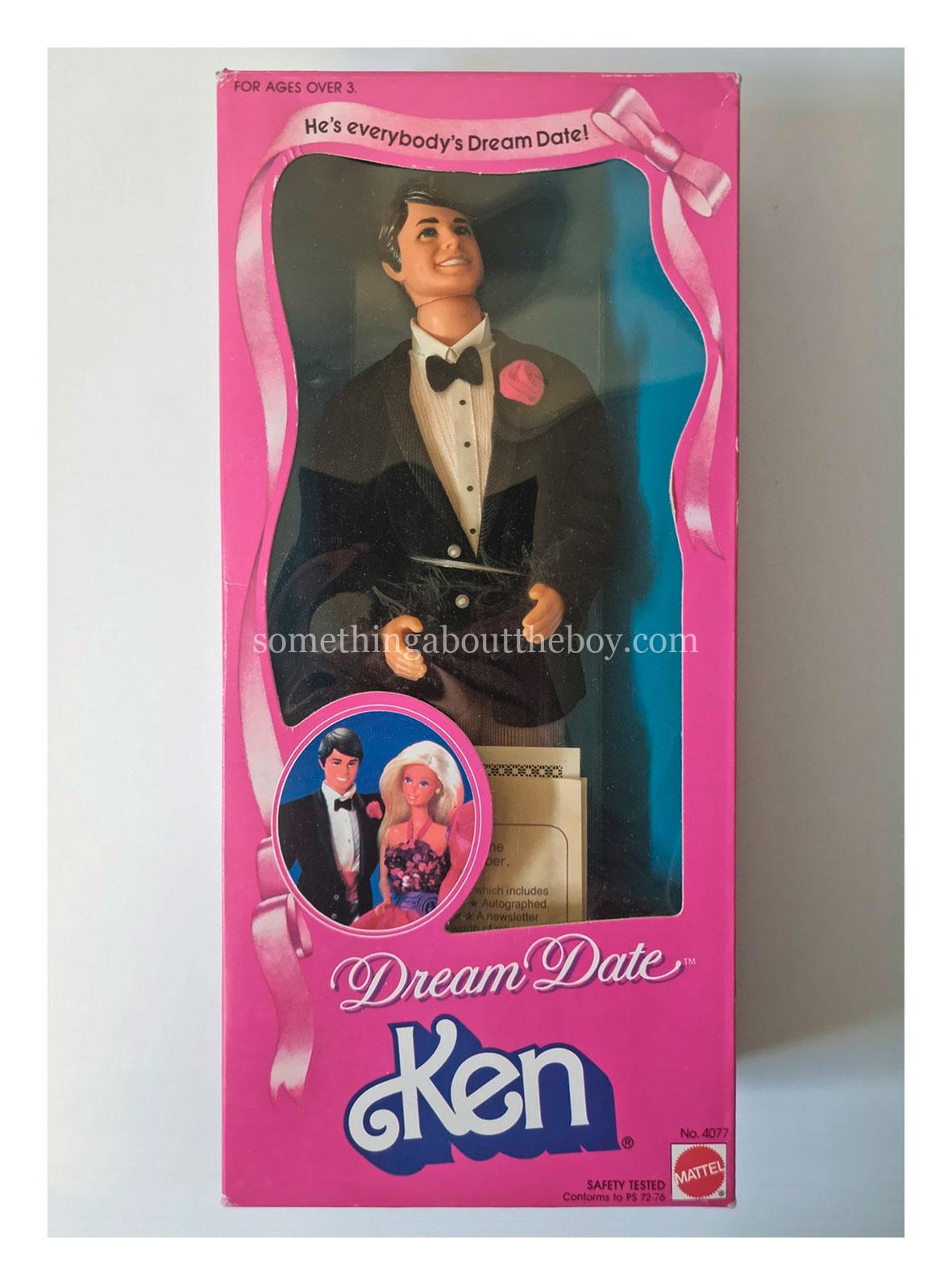 1983 #4077 Dream Date Ken in original packaging