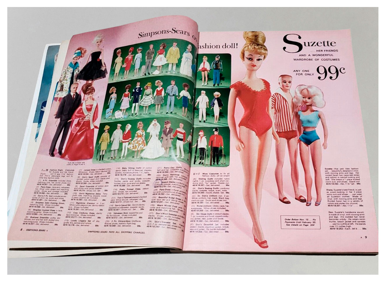 From 1964 Canadian Simpsons Sears Christmas catalogue