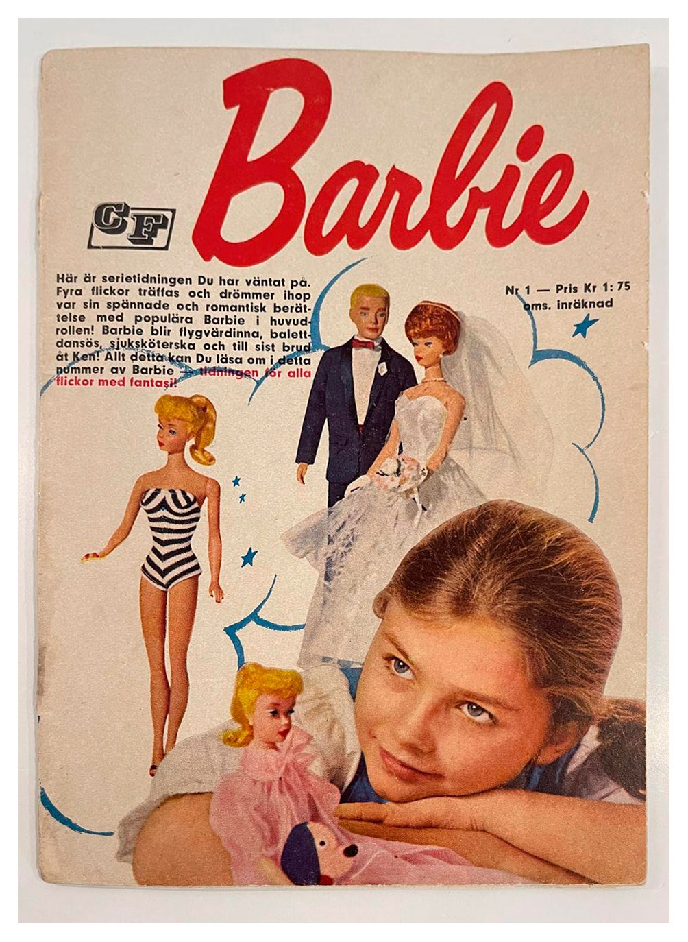 c.1964 Swedish Barbie comic