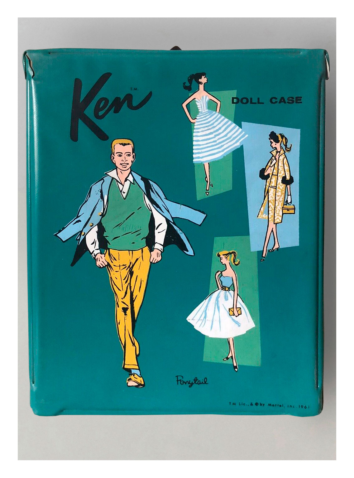 1962 #395 Ken Doll Case by SPP (green)