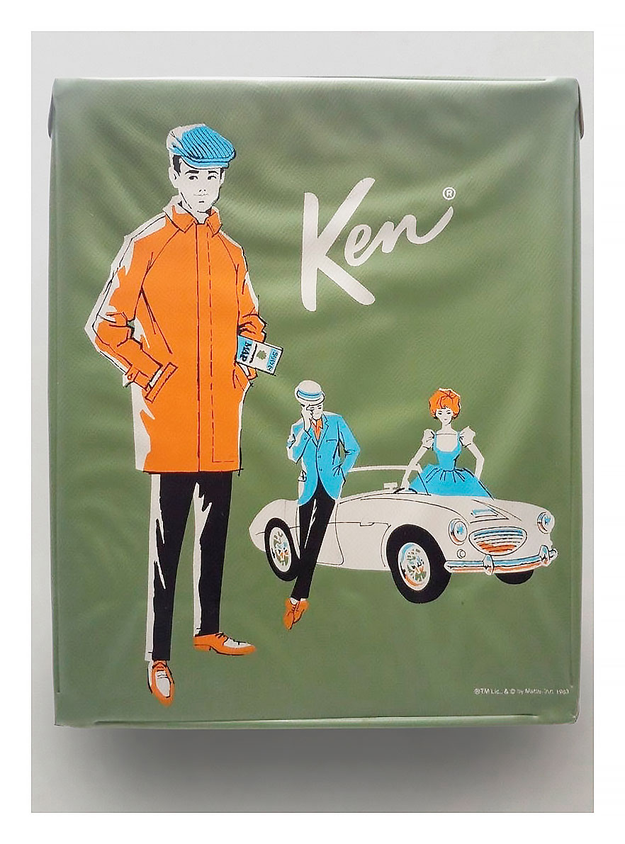 1963 #395 Ken Doll Case by SPP (Canadian version)
