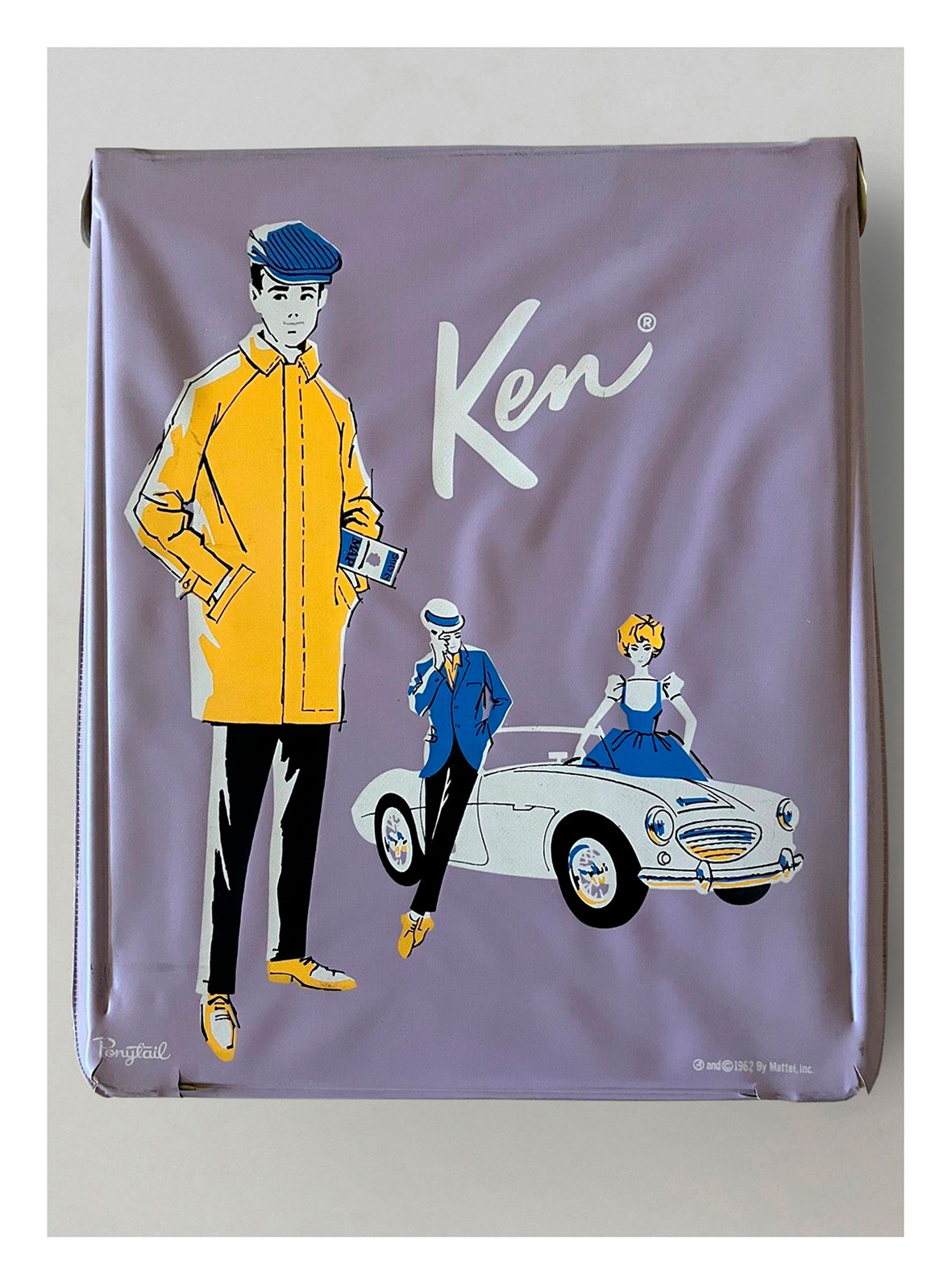 1963 #395 Ken Doll Case by SPP (lavender)
