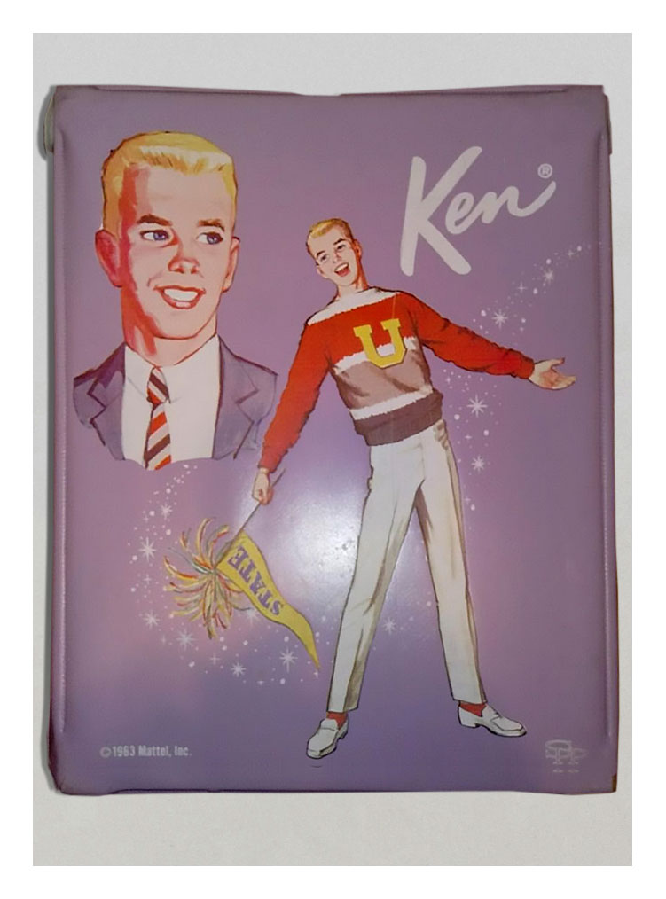 1964 #395 Ken Doll Case by SPP (lavender)