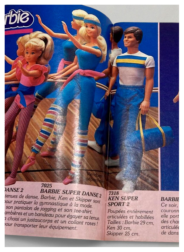 From 1984 French Mattel Toy brochure