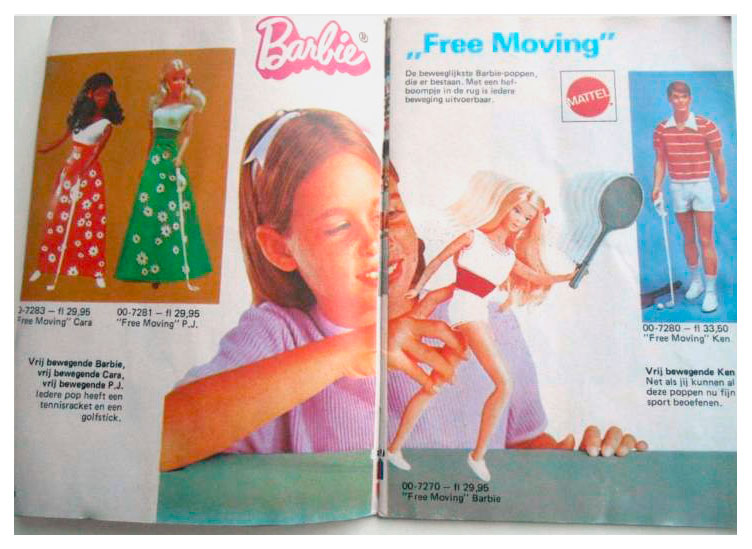 From 1975 Dutch Barbie booklet