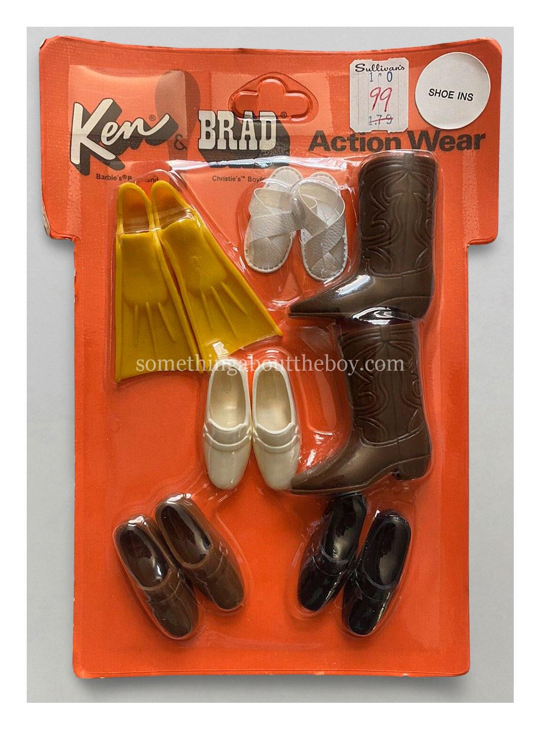 1971 Action Wear Shoe Ins in original packaging