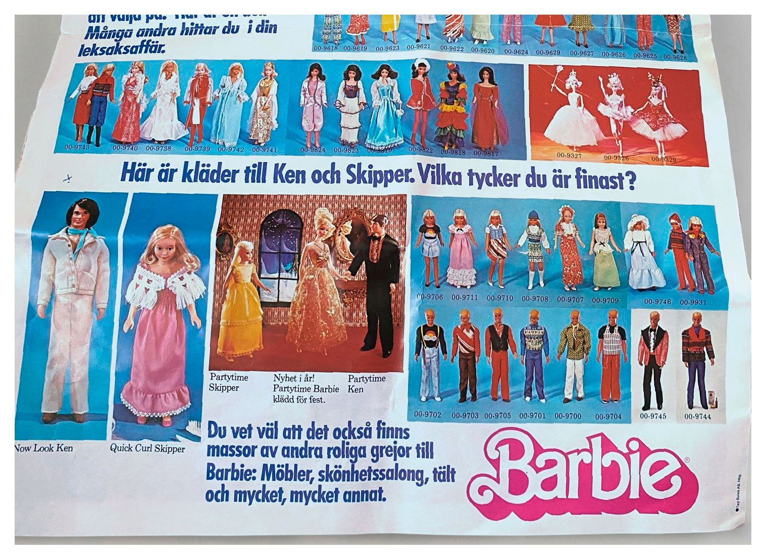 From 1977 Swedish Barbie Bladet 77 comic