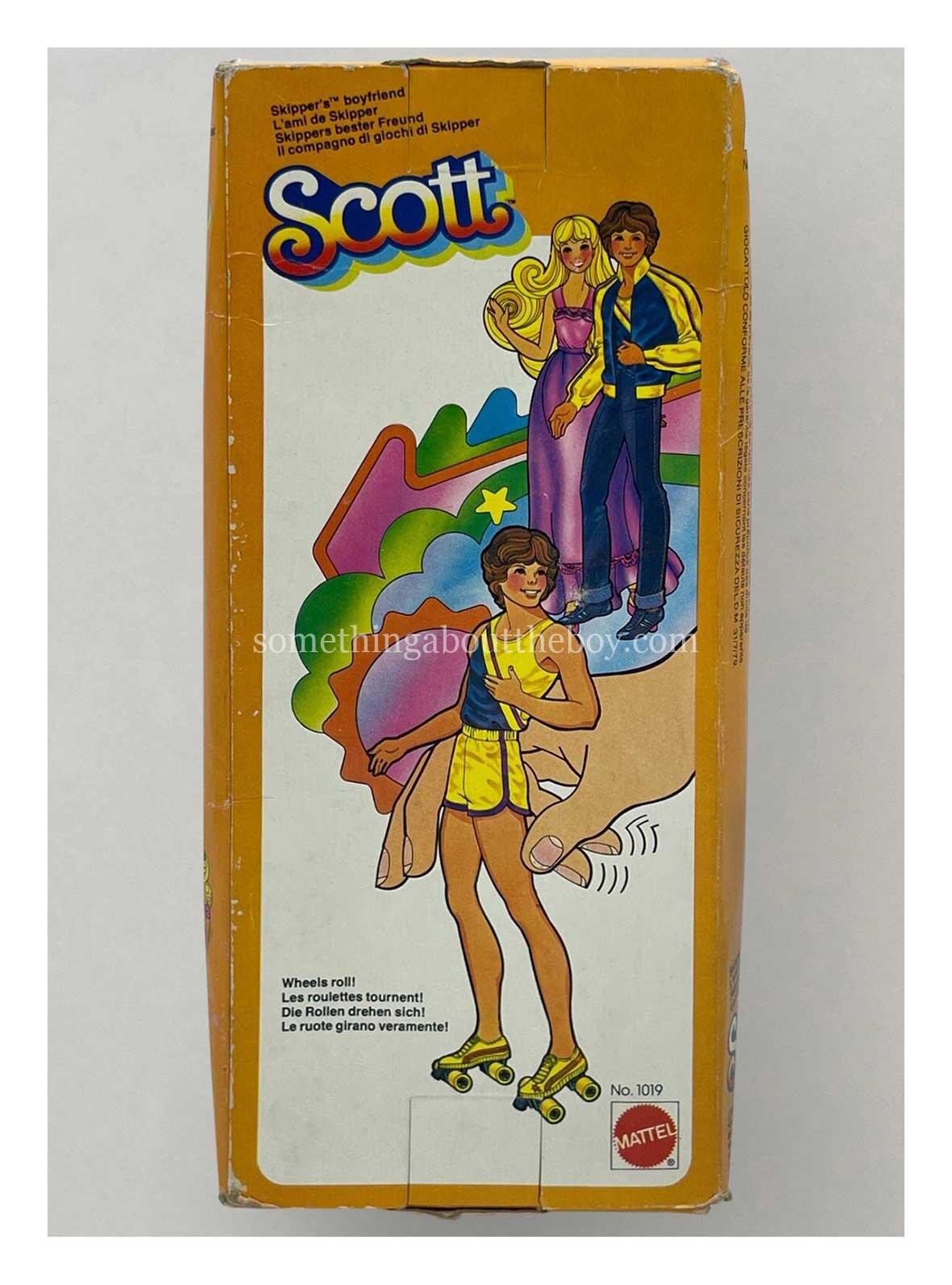 1980 #1019 Scott European packaging