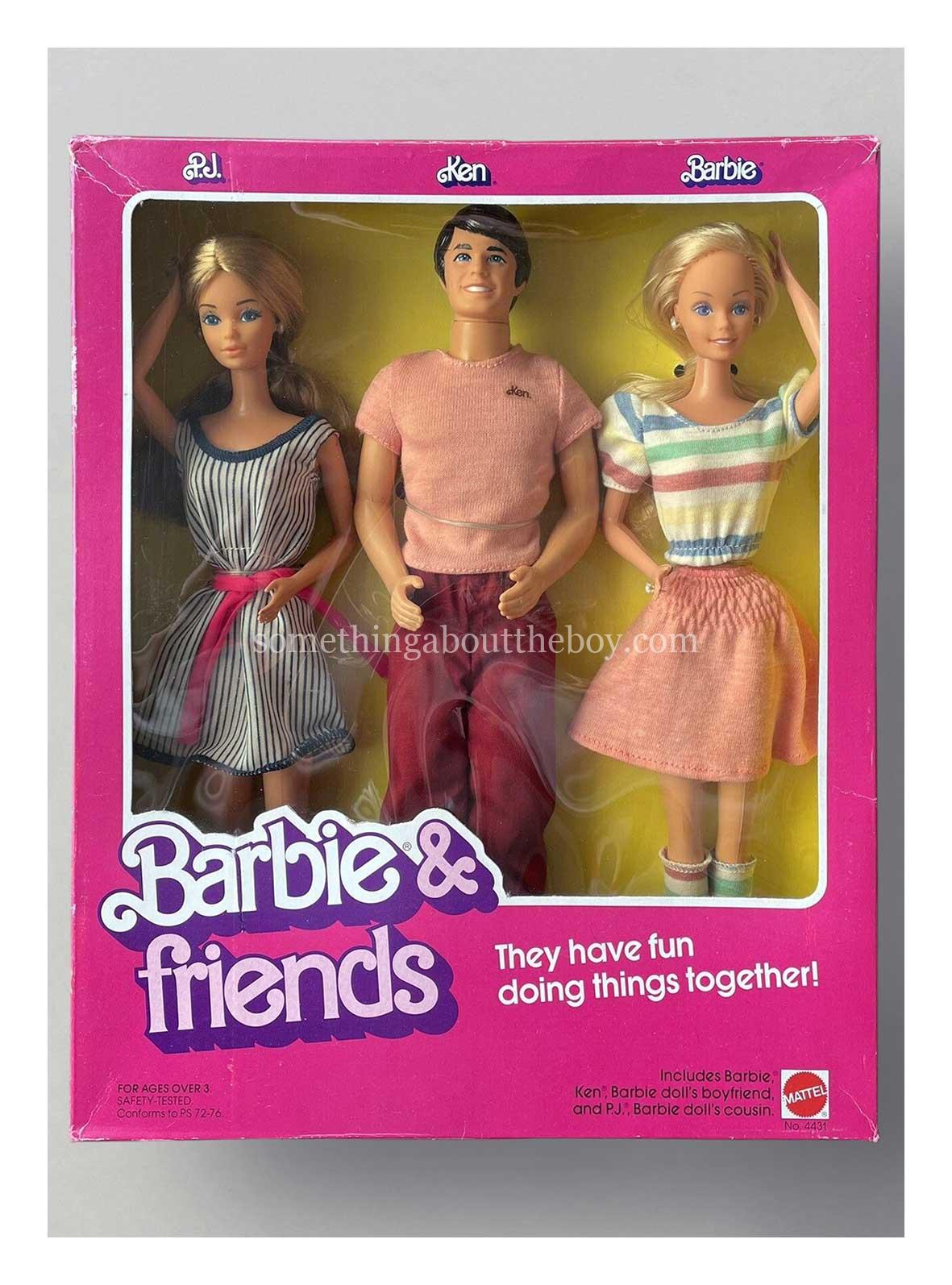 1983 #4431 Barbie & Friends in original packaging