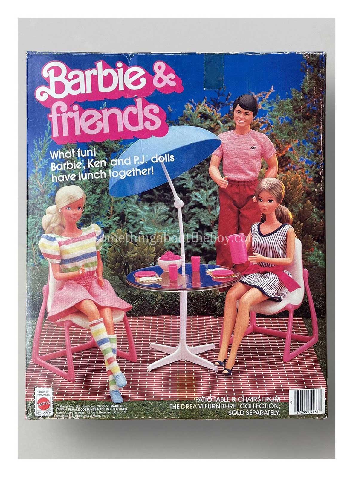 1983 #4431 Barbie & Friends original packaging