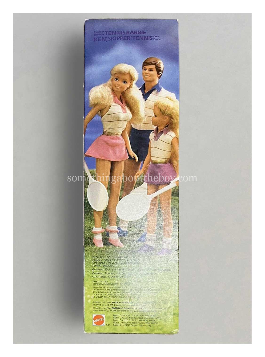 1987 #1761 Tennis Ken original packaging