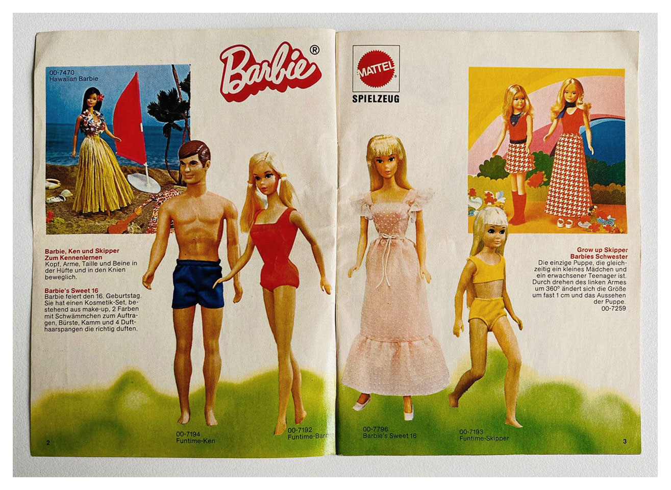1975 German Barbie booklet