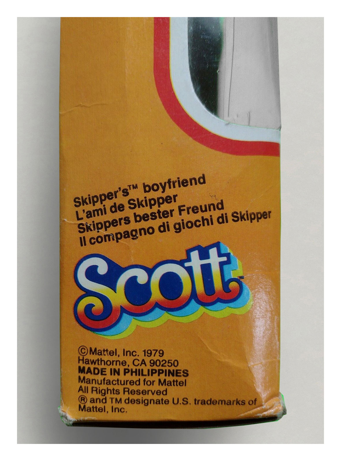 1980 #1019 Scott European packaging