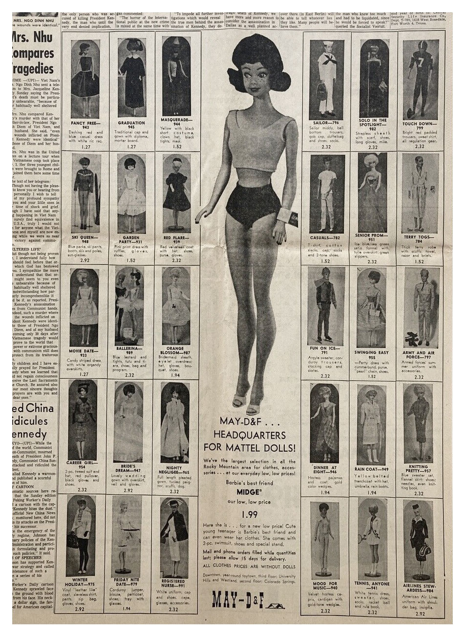 1963 May D&F advert from Denver Post 