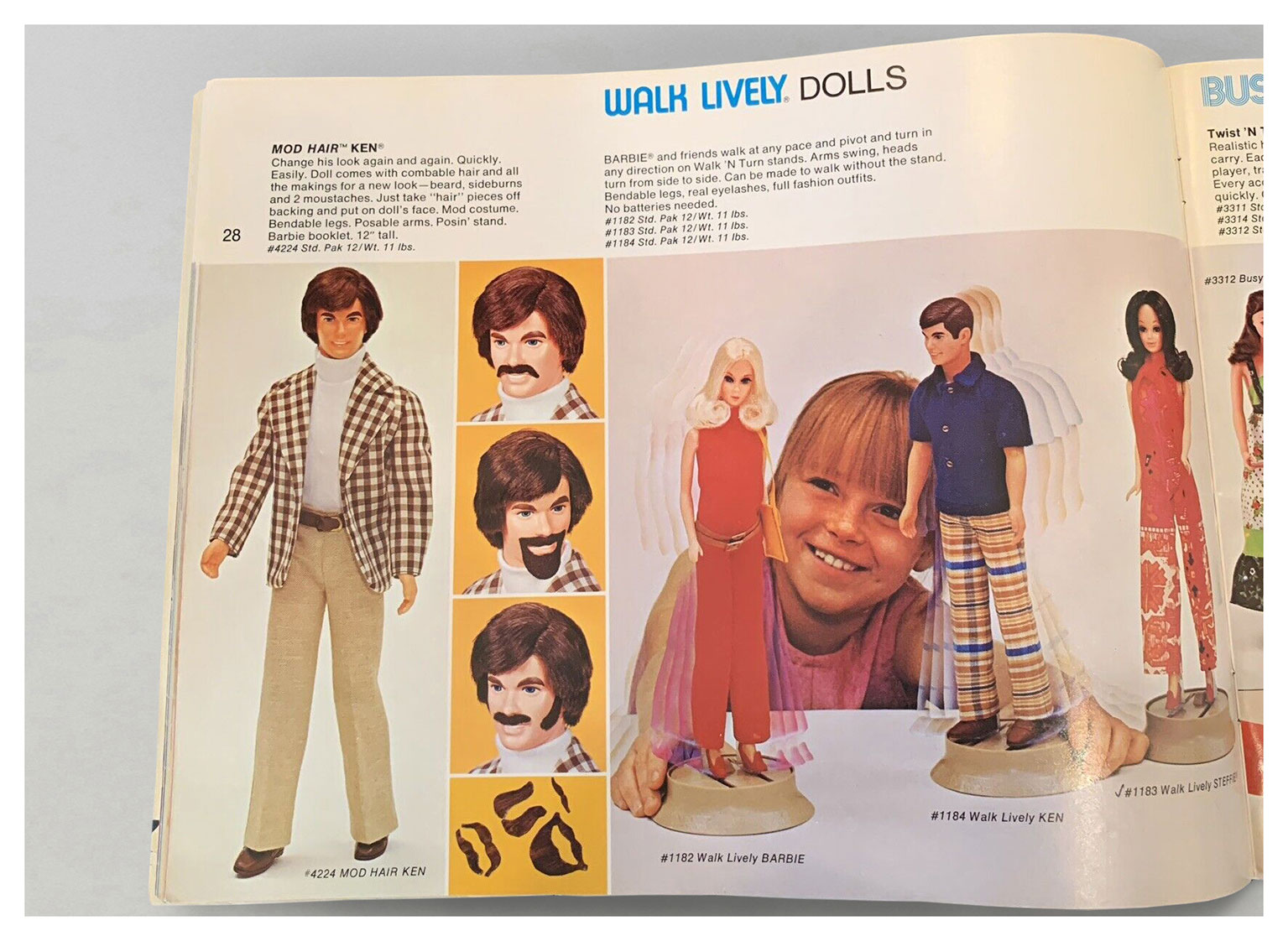 From Mattel Toys 1973 catalogue