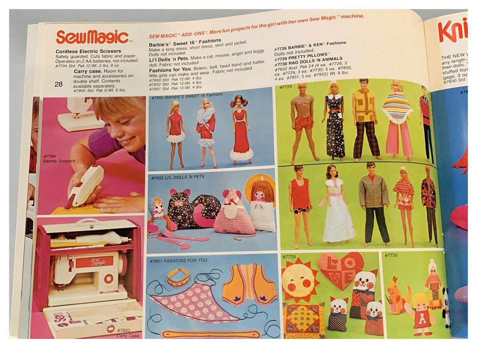 1974 Mattel Toys catalogue