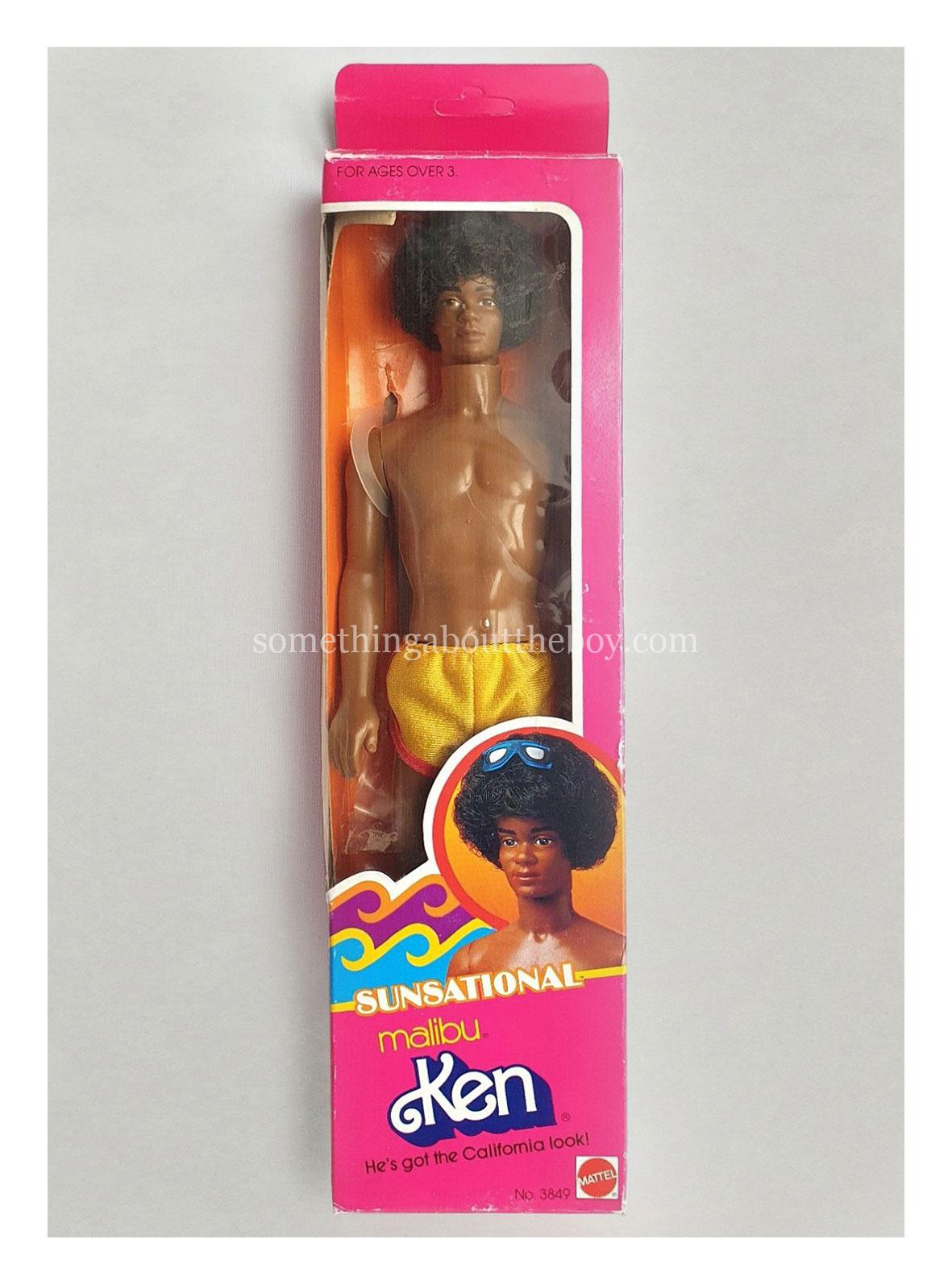 1982 #3849 Sunsational Malibu Ken in original packaging