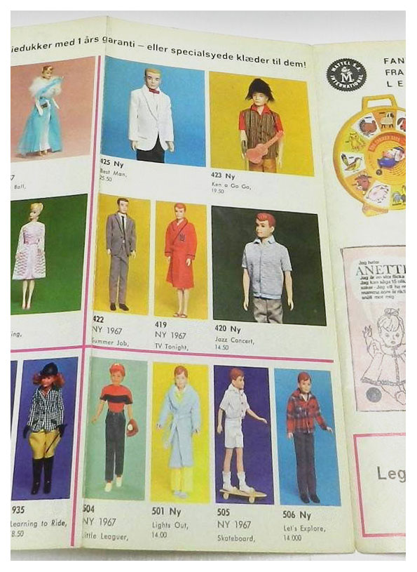 1966 Danish Barbie og hendes venner Brio brochure