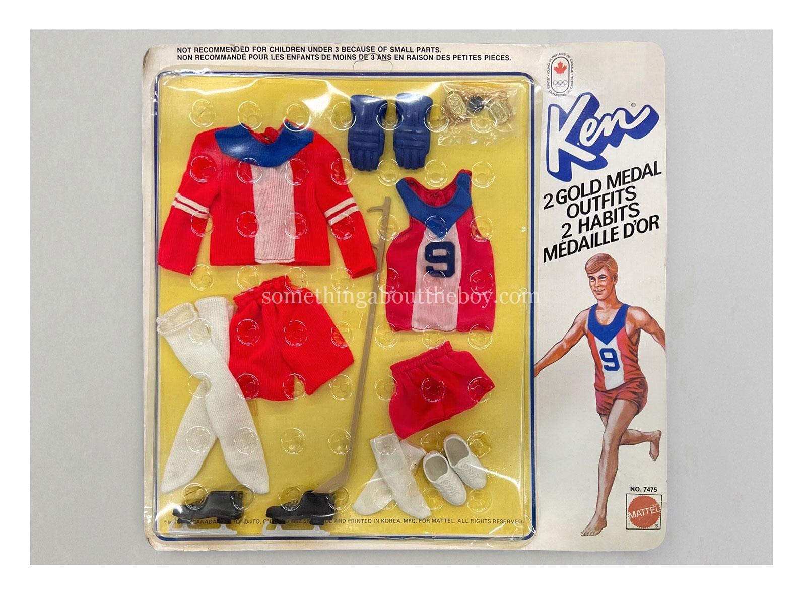 1975 2 Gold Medal Outfits in original packaging