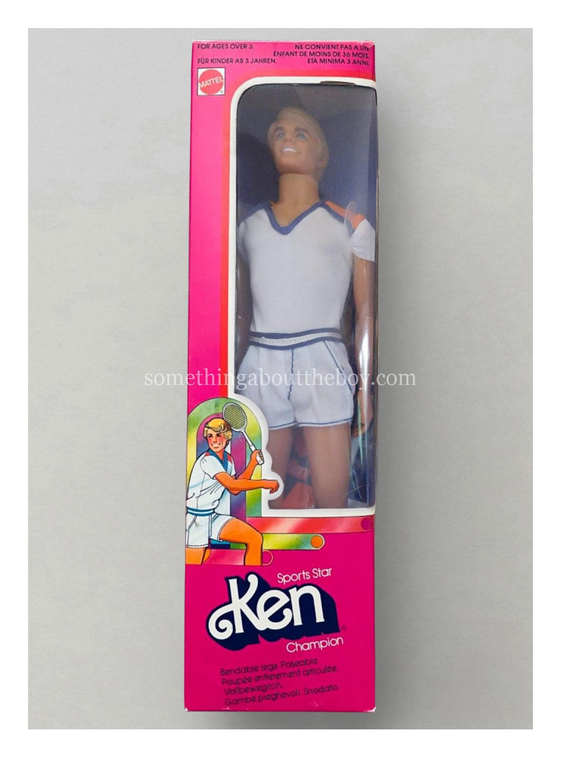 1980 #1336 Sports Star Ken in European packaging