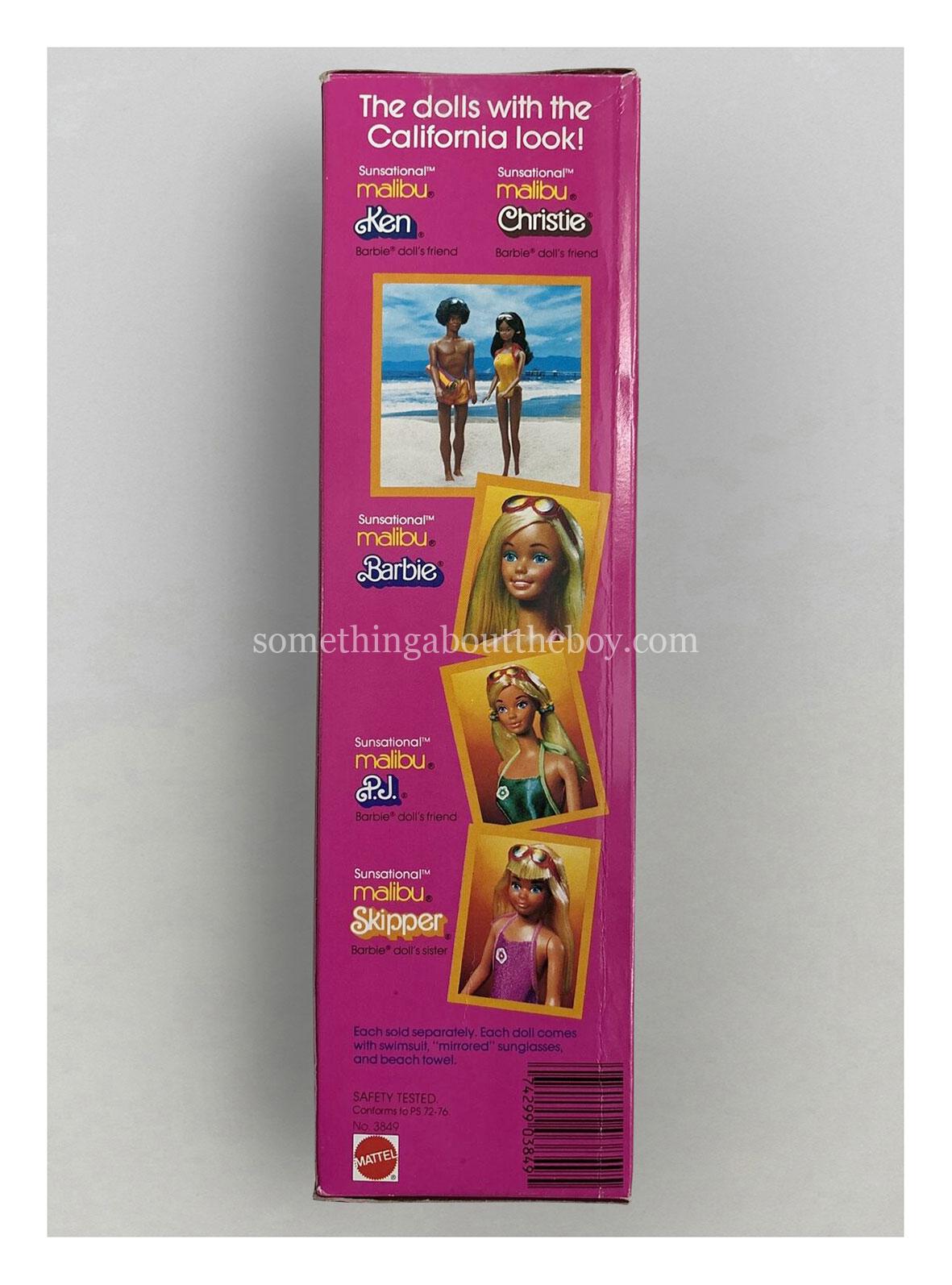 #3849 Sunsational Malibu Ken original packaging