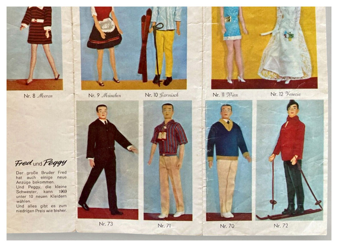 From 1969 Petra & Fred catalogue by Plasty