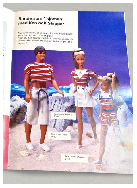 From 1985 Swedish Barbie Journal