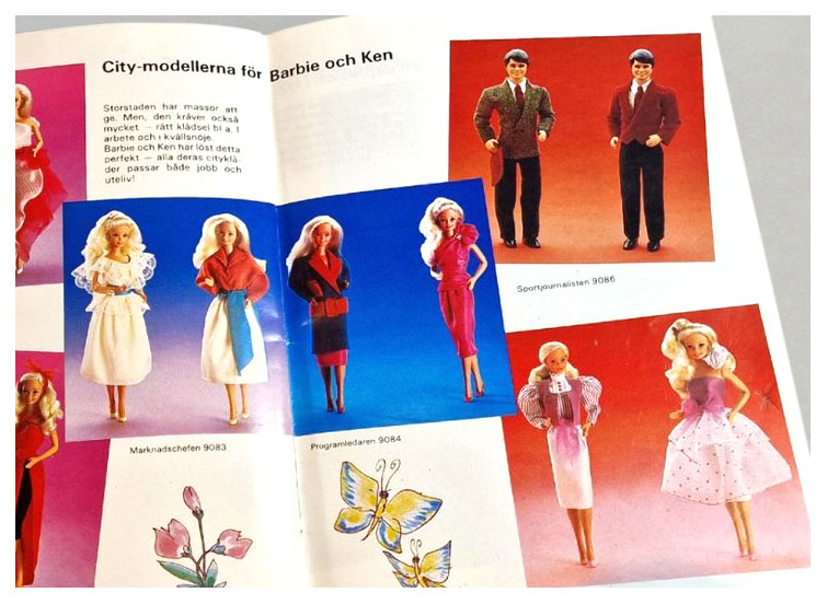 From 1985 Swedish Barbie Journal