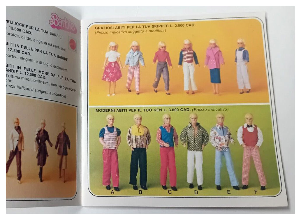 From 1981 Italian Barbie booklet