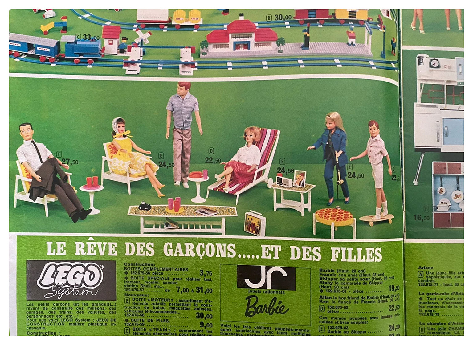 1966 French nouvelles galeries Jouets 66 catalogue