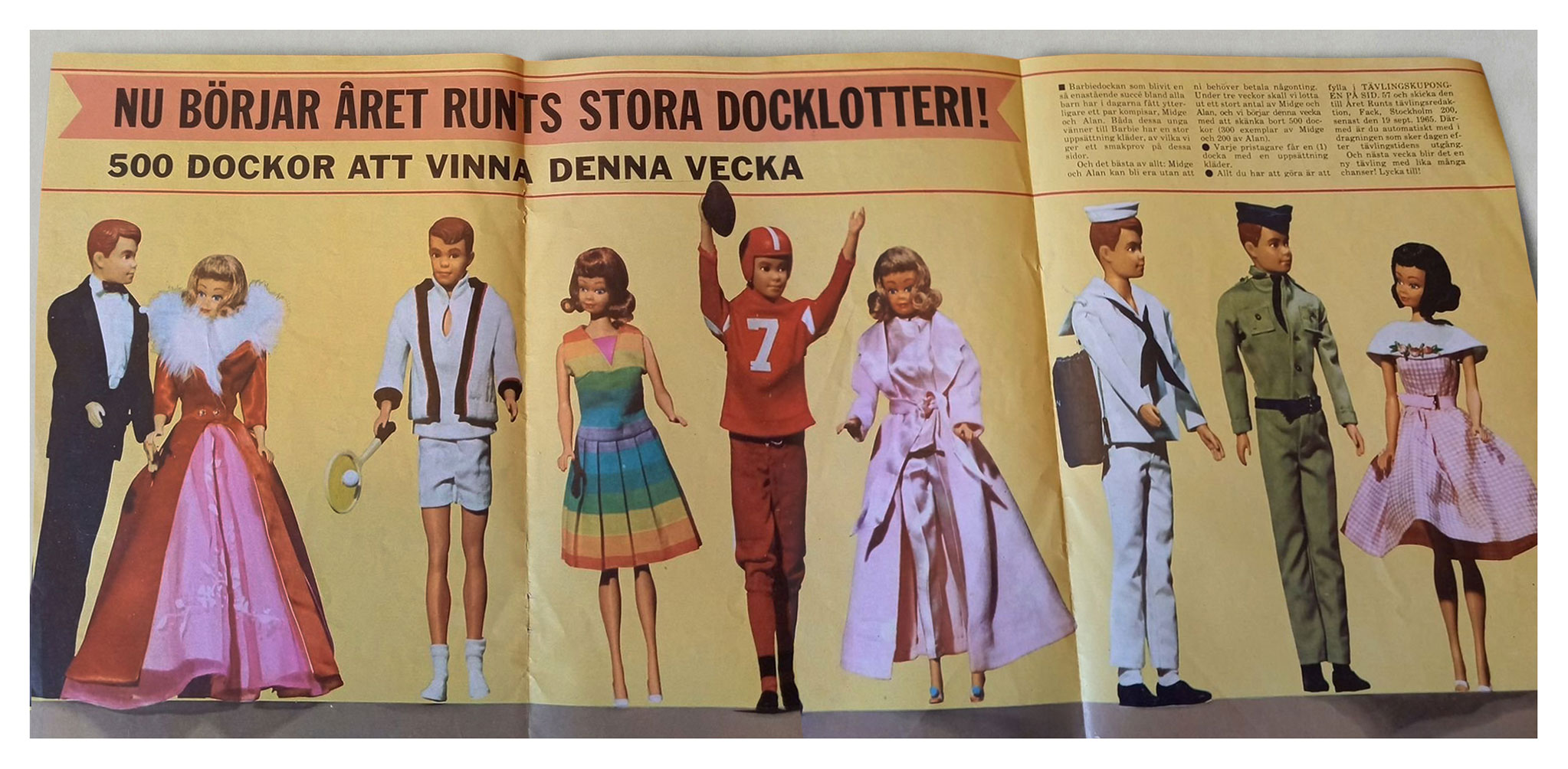 From 1965 Swedish Året Runt magazine