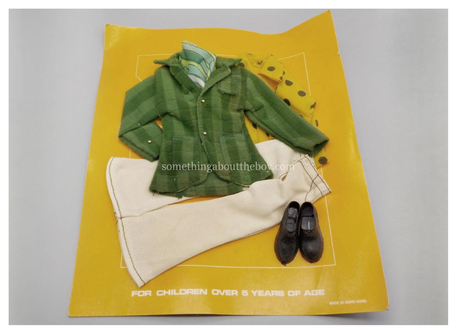 1972 Ward Christmas catalogue outfits also sold as Joe Namath outfit by Mego