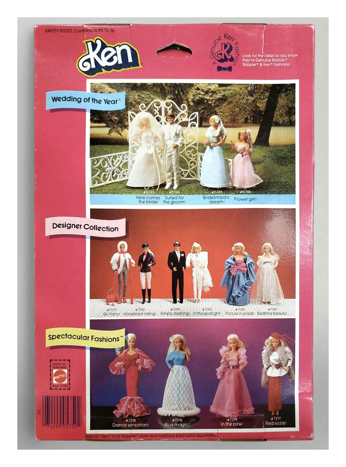 1984 Wedding of the Year #5744 original packaging