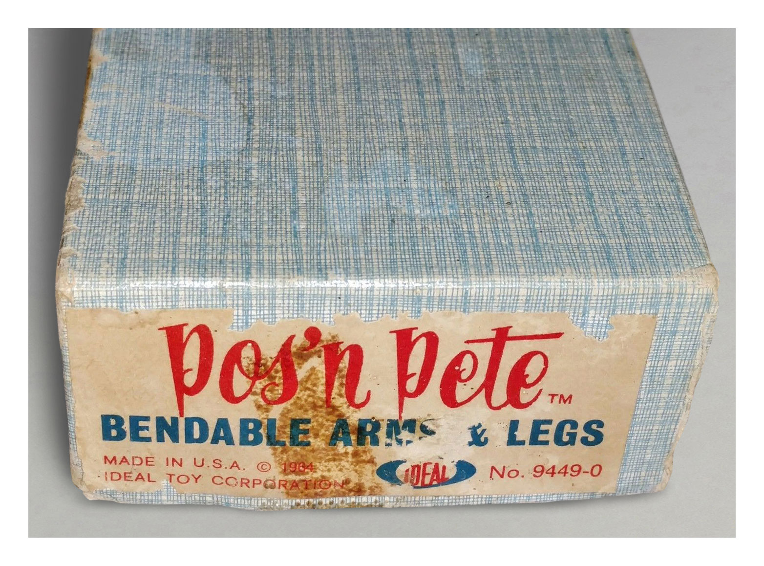 1964 Pos'n Pete by Ideal original packaging