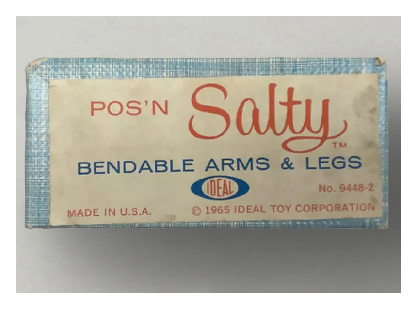 1965 Pos'n Salty by Ideal original packaging