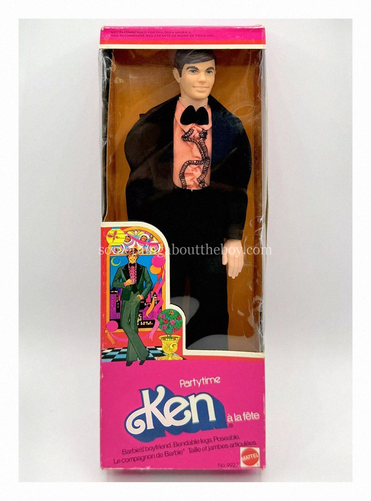 1977 #9927 Partytime Ken in Canadian packaging