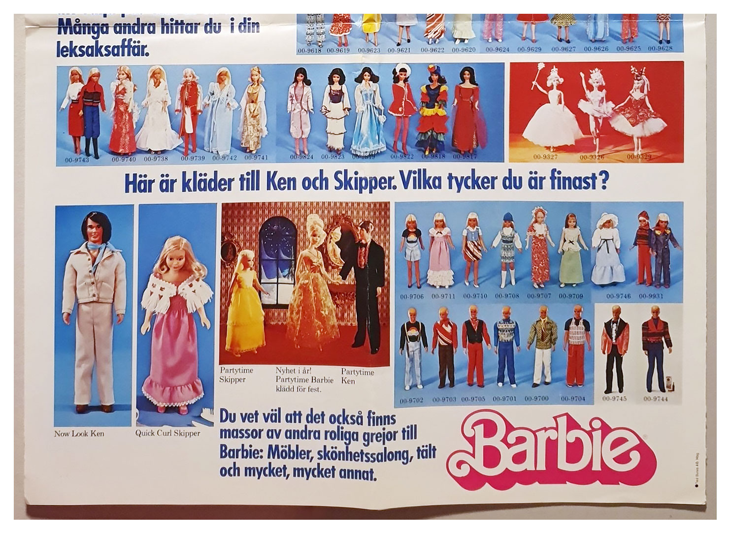 From 1977 Swedish Barbie Bladet