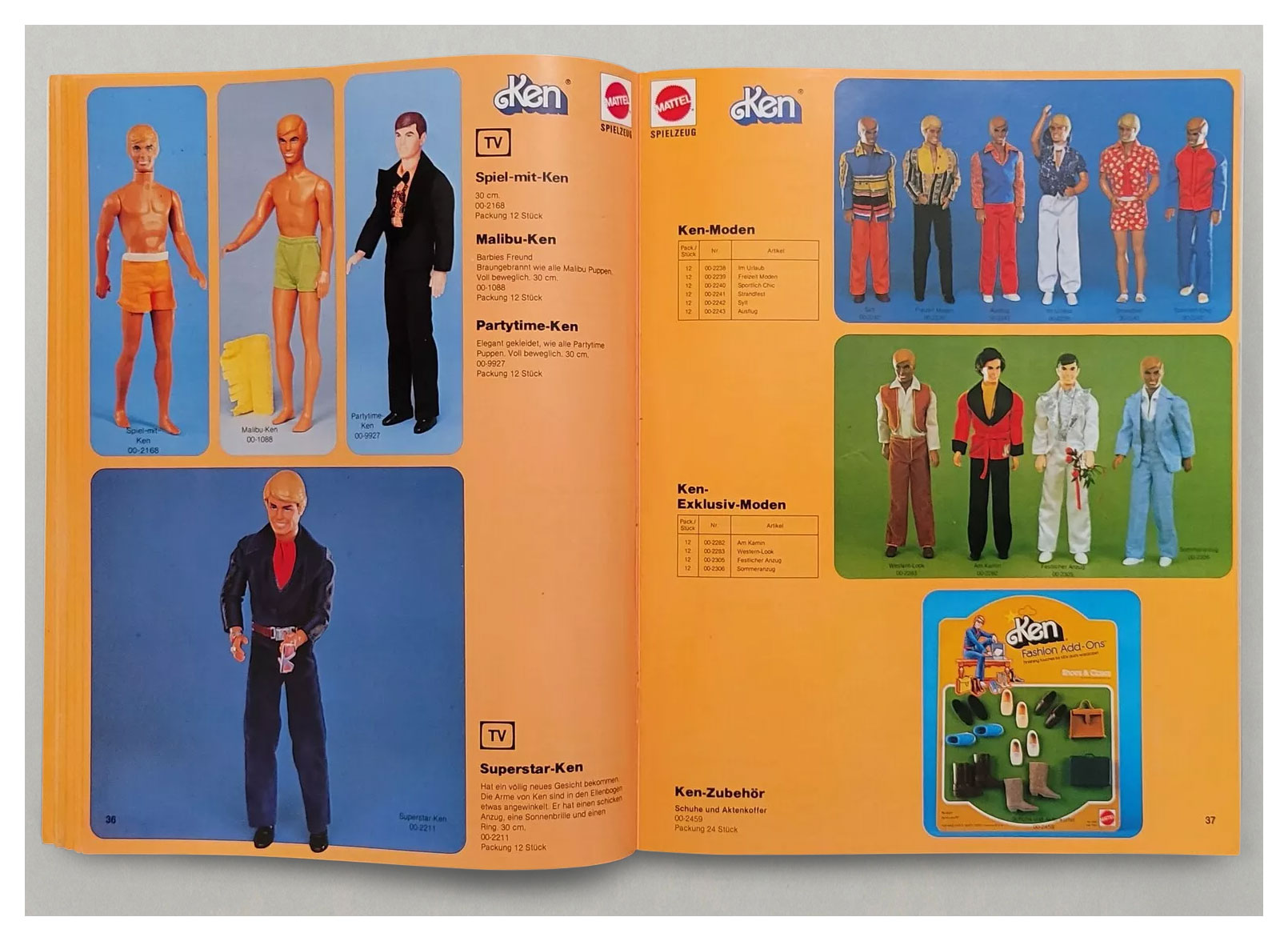 From Mattel Spielzeug 78 catalogue