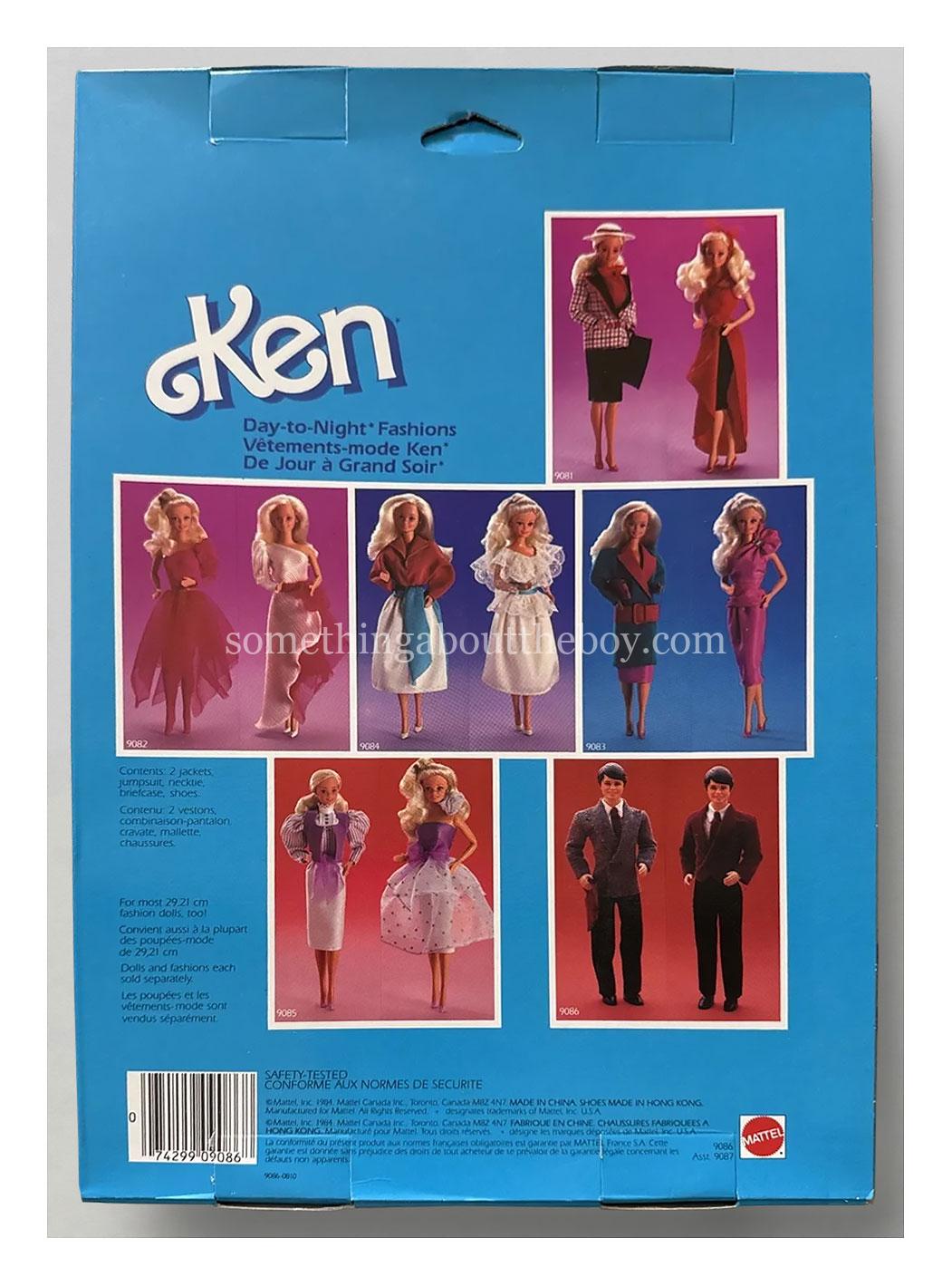 1985 Day-to-Night Fashions #9086 Canadian packaging