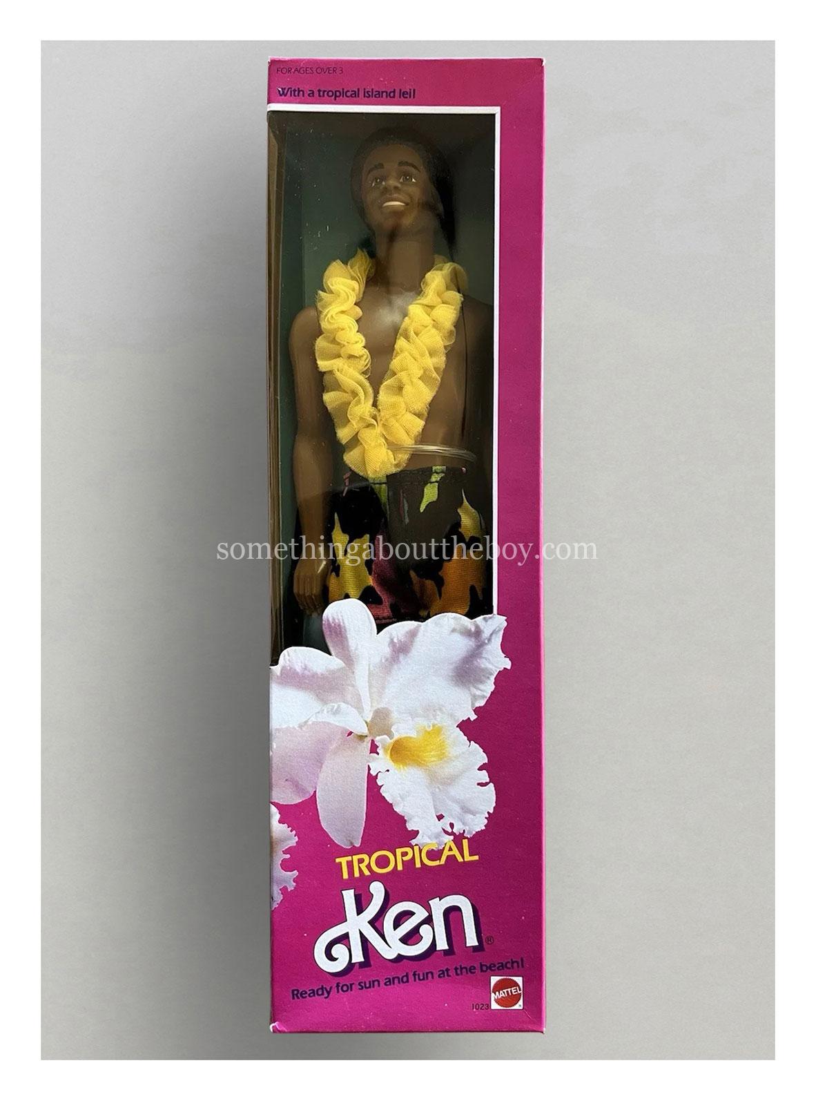 1986 #1023 Tropical Ken in original packaging (Made in Hong Kong)