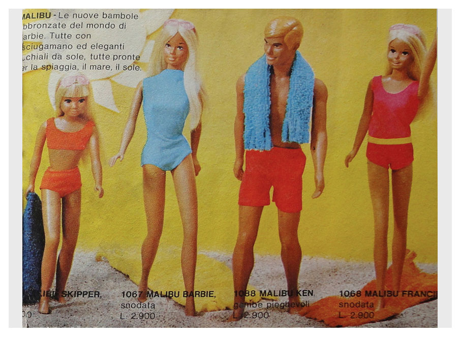 From 1972 Italian Barbie booklet