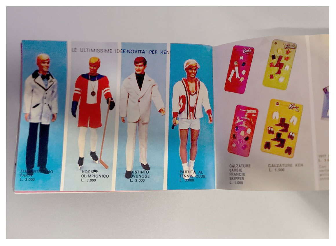 From 1975 Italian Barbie booklet