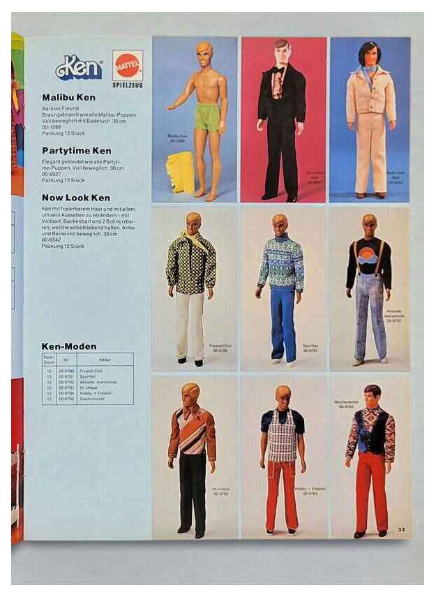 From German Mattel 77 catalogue