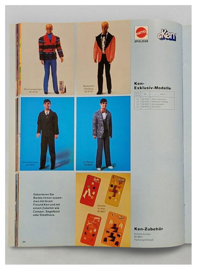 From German Mattel 77 catalogue