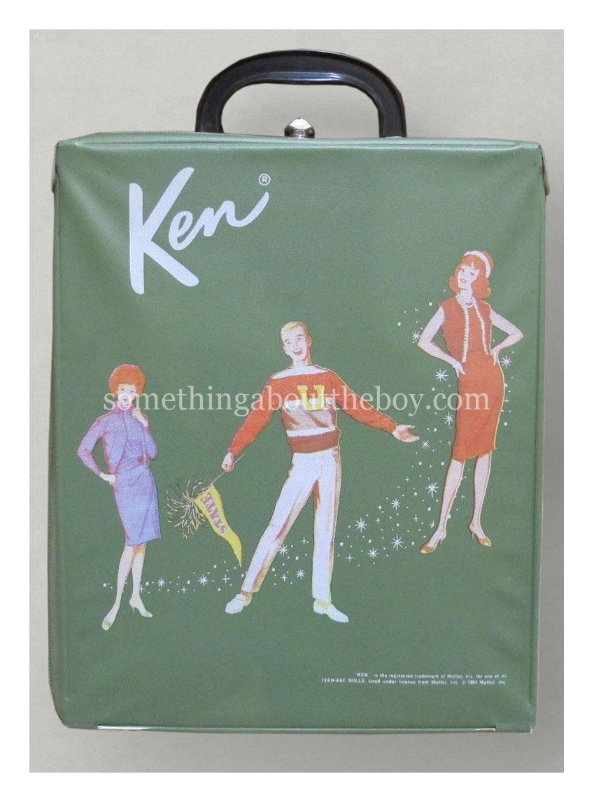 c. 1965 Canadian Ken doll travel case