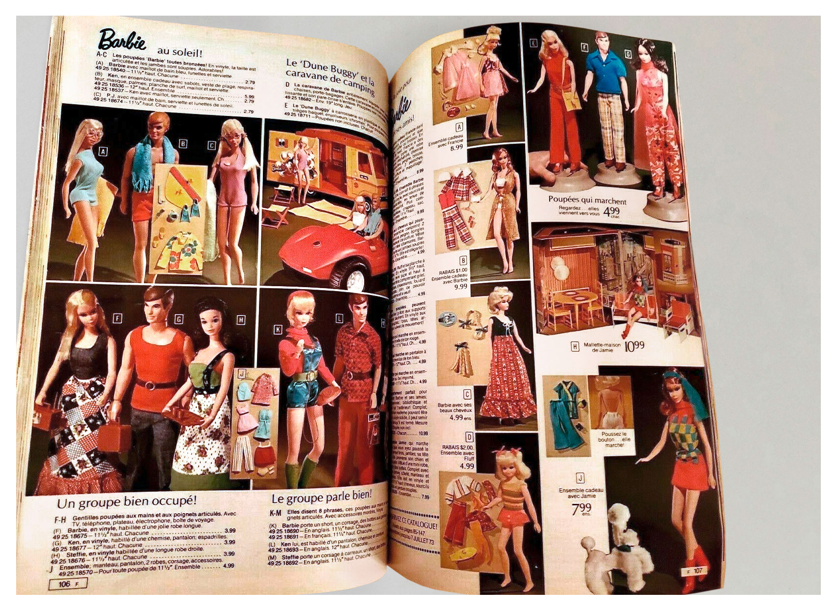 1972 Canadian Sears Cadeaux de Rêve catalogue