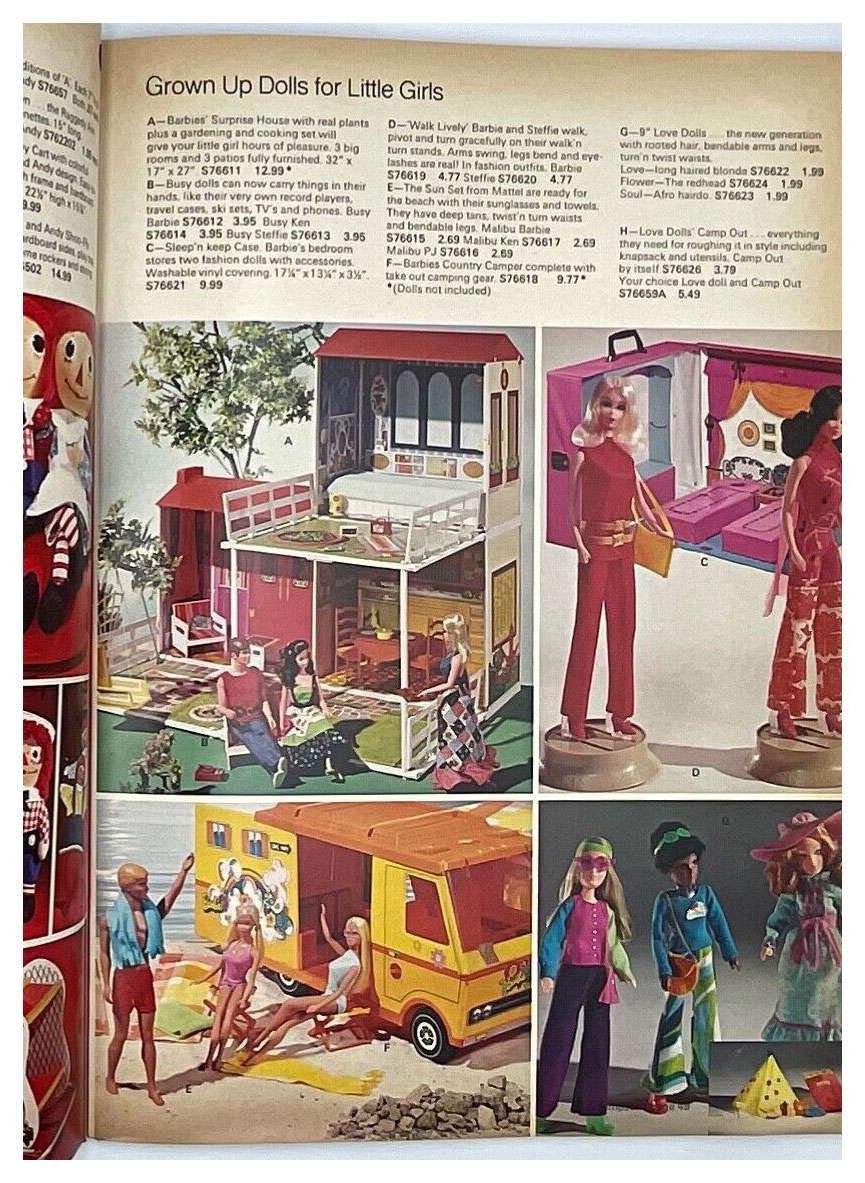 1972 Canadian Simpsons Christmas Tree Gifts catalogue