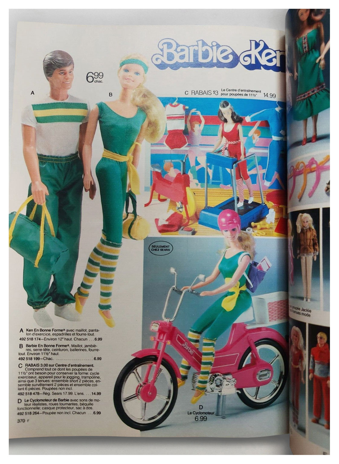 From 1985 Canadian French Sears Catalogue de Cadeaux