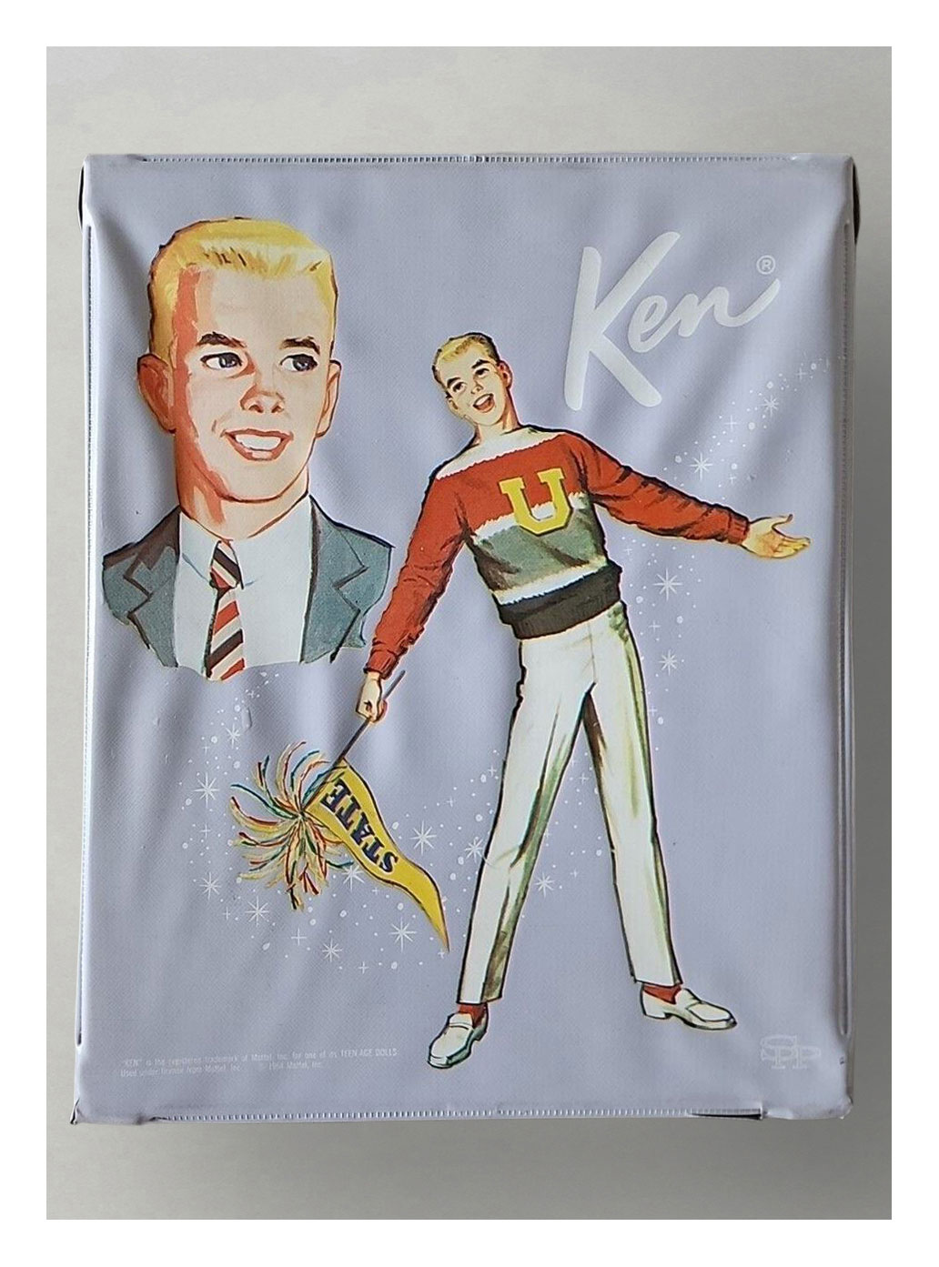 1964 #395 Ken Doll Case by SPP (lavender)