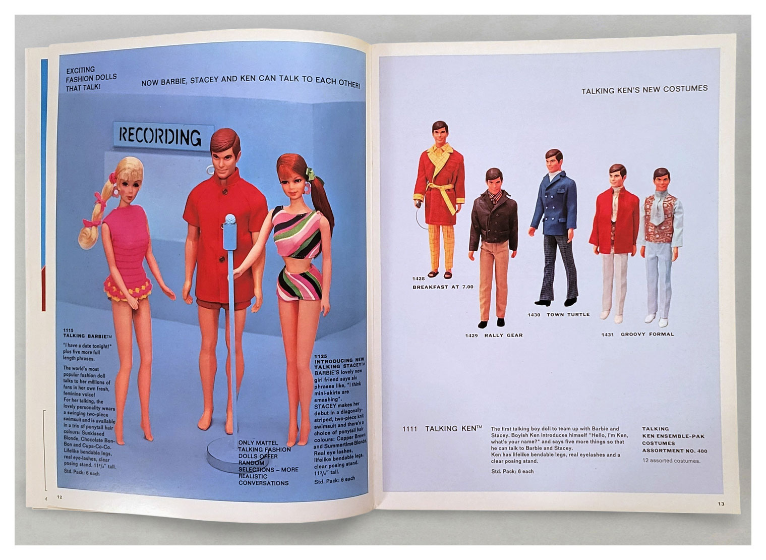 from 1969 British Rosebud Mattel catalogue